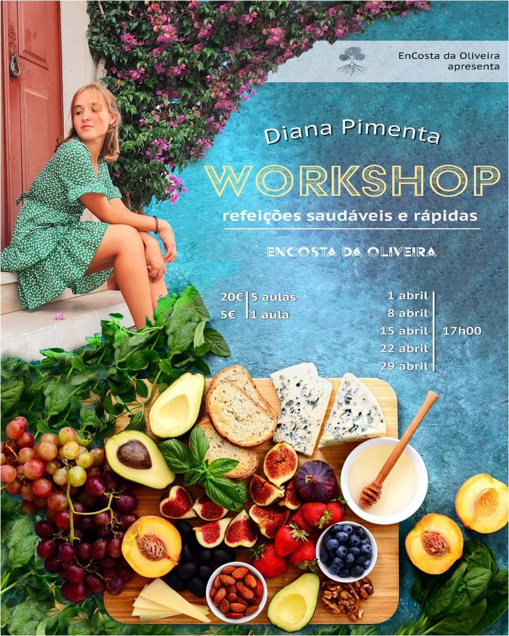 workshop refeições saudáveis e rápidas - encosta da Oliveira