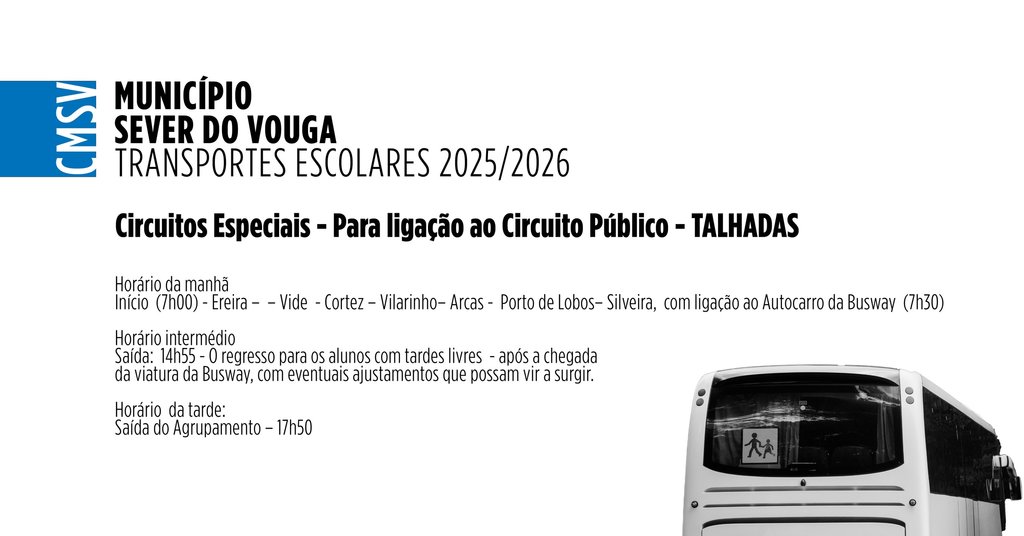 Circuito de ligação - Talhadas